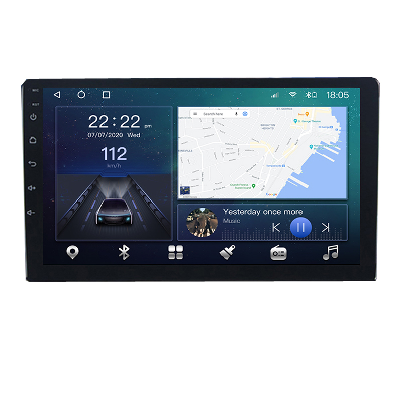 7862S Android Car Radio IPS 1280*720 Screen Wireless Carplay WIFI GPS Stereo Universal Headunit Multimedia Navigation System